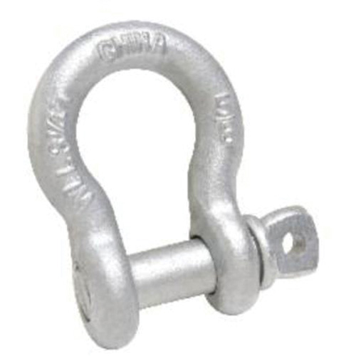 Anchor Shackle, 3/16", Screw Pin, Hot Dip Galvanized Cam Industrial