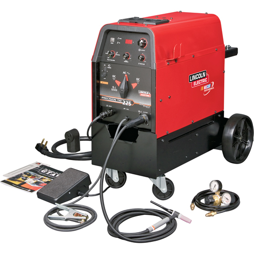 Precision TIG&reg; 225 Ready-Pak&reg; Pkg. With Cart Cam Industrial