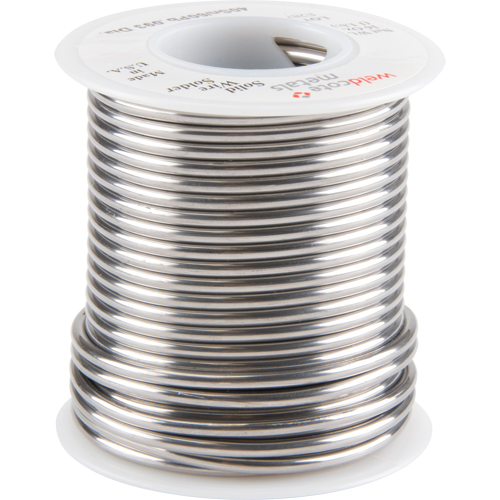 Common Solder, Lead-Based, 40% Tin 60% Lead, Solid Core, 0.09375" Dia. Cam Industrial