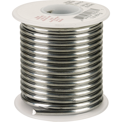 Common Solder, Lead-Based, 50% Tin 50% Lead, Solid Core, 0.0625" Dia. Cam Industrial