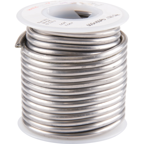 Common Solder, Lead-Based, 50% Tin 50% Lead, Acid Core, 0.125" Dia. Cam Industrial