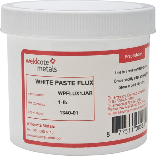White Paste Brazing Flux Cam Industrial