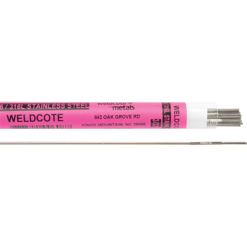 Baguettes pour soudage TIG en longueurs de 36", 3/32", Acier inoxydable Cam Industrial