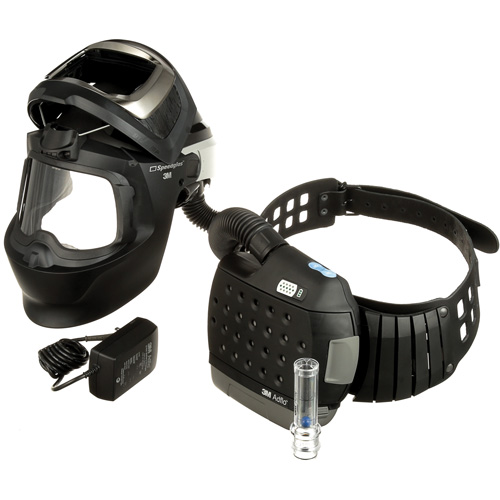 Adflo Powered Air Purifying Respirator, Welding Helmet, Lithium-Ion Battery Cam Industrial