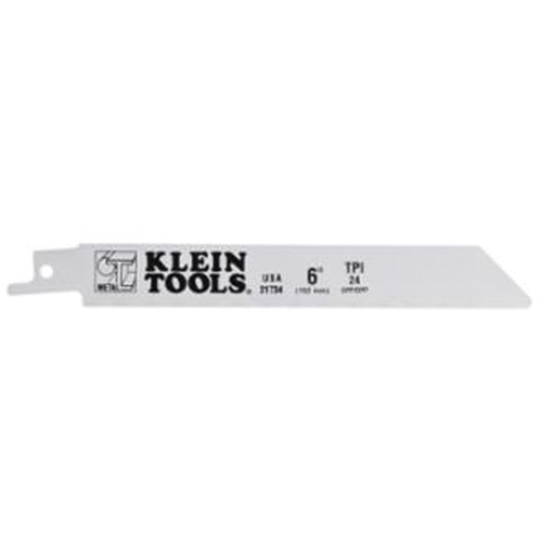 Lames de scie alternative, Bim&eacute;tal, 24 Dents par pouce, 6" lo x 3/4" la Cam Industrial