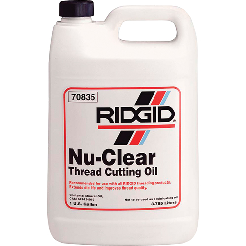 Nu-Clear Thread Cutting Oil, Jug Cam Industrial