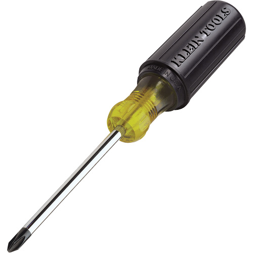 Phillips Screwdriver, #2, 8-1/4" L, Cushion Grip Handle Cam Industrial
