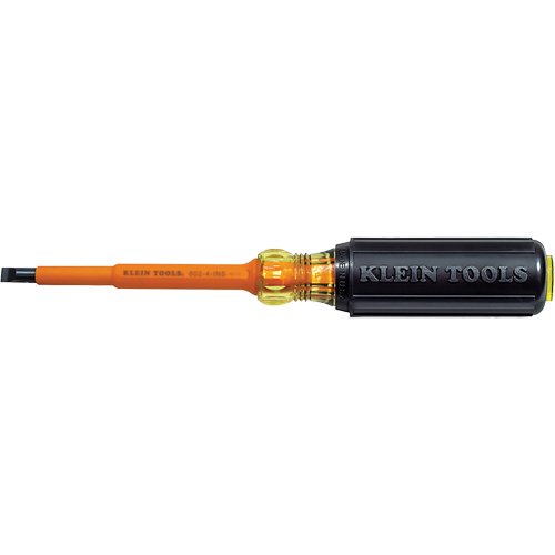 Insulated Heavy Duty, Slot Keystone Tip Screwdrivers Cam Industrial
