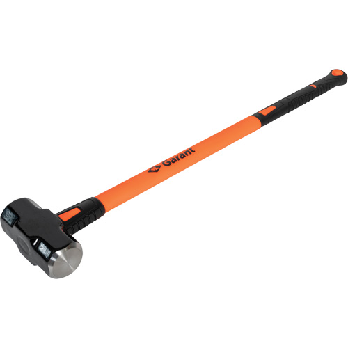 Double-Faced, Fiberglass Sledge Hammer, 8 lbs., 36", Fibreglass Handle Cam Industrial