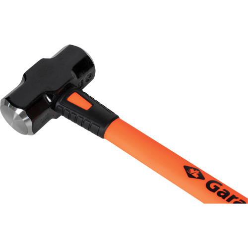 Double-Faced, Fiberglass Sledge Hammer, 8 lbs., 36", Fibreglass Handle Cam Industrial