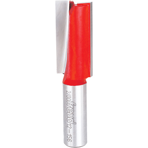 Router Bit - Double Flute Straight Bit, 3/4" Dia., 1" H, 3" L, 1/2" Shank Cam Industrial