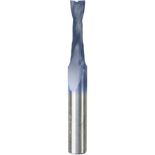 Up Spiral Router Bit, 1/4" Dia., 1" Carbide Height, 2-1/2" L, 1/4" Shank Cam Industrial