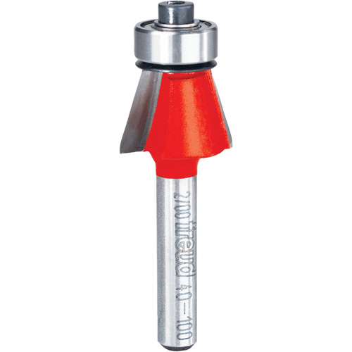 Router Bit - Chamfer Bit, 23/32" Dia., 1/4" Shank Cam Industrial