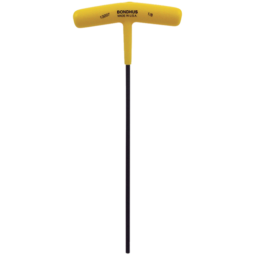 Individual Hex Keys - SAE, Ball End, 5/32" x 9.1" L, T Handle Cam Industrial