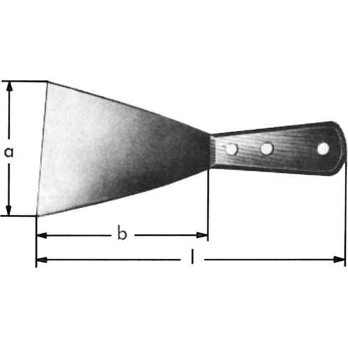 Couteaux &agrave; mastiquer & spatules Cam Industrial