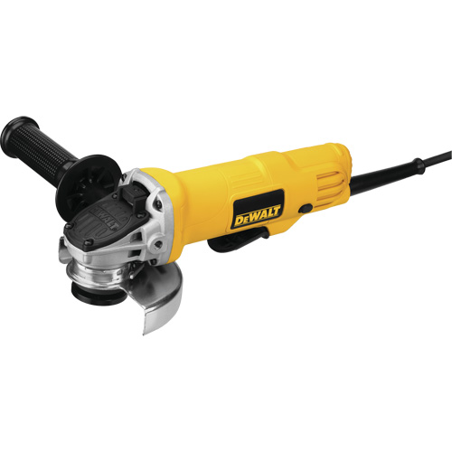 Paddle Switch Small Angle Grinder, 4-1/2", 120 V, 7.5 A, 12000 RPM Cam Industrial