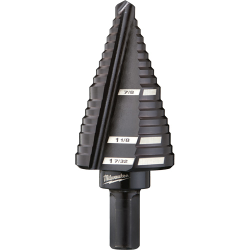 Foret &eacute;tag&eacute; no 11, 7/8" - 1-7/32", Acier rapide Cam Industrial
