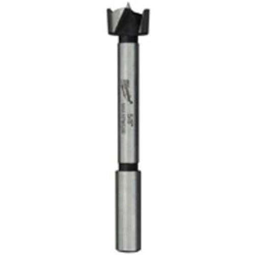 Forstner Wood Bit, 1/2", 3/8" Shank, 3-1/2" Length Cam Industrial