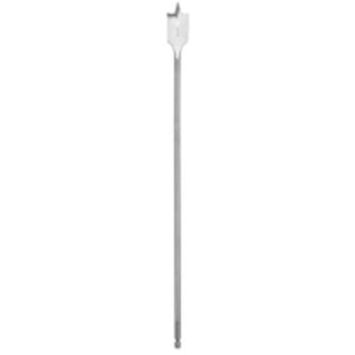 Flat Boring Bit, 3/4" Diameter, 1/4" Hex Shank, 16" Length Cam Industrial