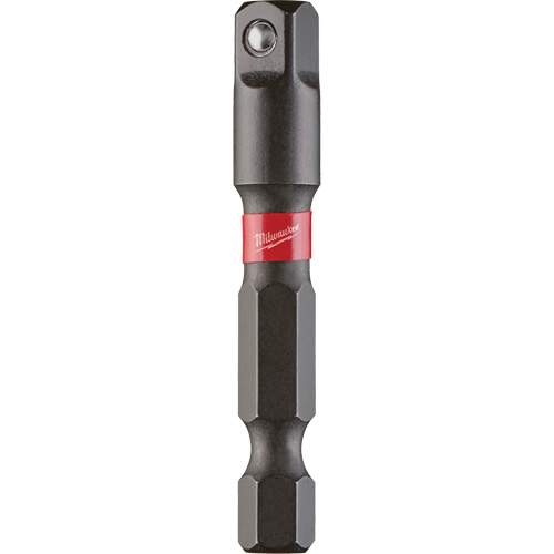 Shockwave Impact Driver Socket Adapter, 1/4" Drive Size, 1/4" Male Size, Ball, 1-7/8" L Cam Industrial