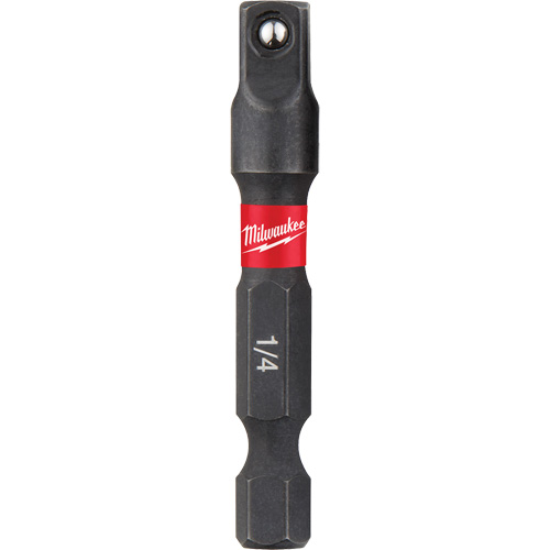 Shockwave Impact Driver Socket Adapters, 1/4" Drive Size, 1/4" Male Size, Ball, 1-7/8" L Cam Industrial