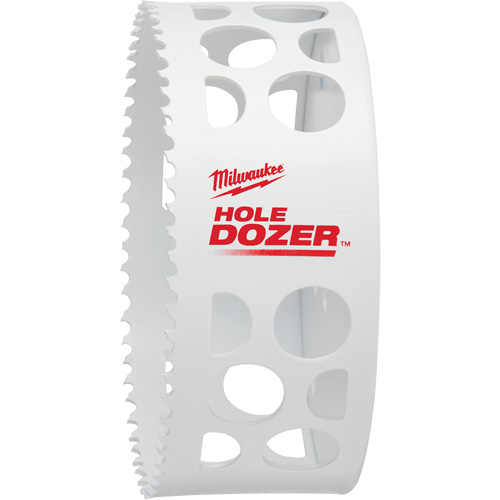 Scie-cloche Hole Dozer, 4-3/4", Profondeur de la coupe 1-5/8", Bim&eacute;tal Cam Industrial