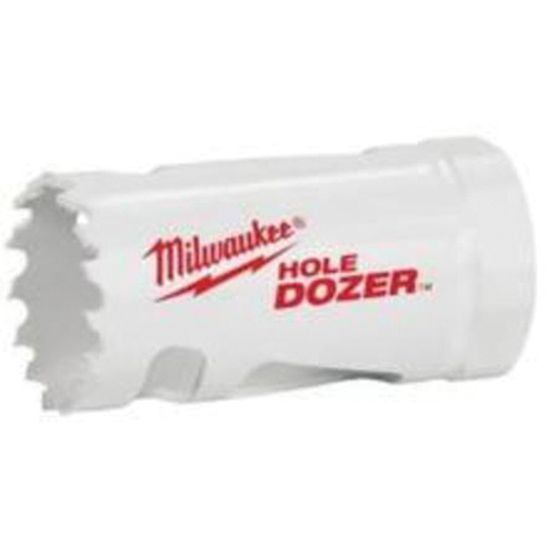Scie-cloche Hole Dozer avec arbre, 1", Profondeur de la coupe 1-5/8", Bim&eacute;tal Cam Industrial