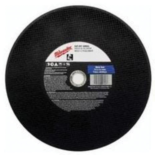General Purpose Cut-Off Wheels, 14" x 3/32", 1" Arbor, Type 1, Aluminum Oxide, 4365 RPM Cam Industrial