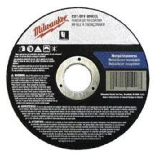 Depressed Centre Cut-Off Wheels, 4-1/2" x 0.045", 7/8" Arbor, Type 27, Aluminum Oxide, 13580 RPM Cam Industrial