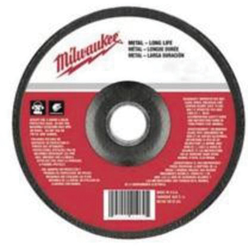 Grinding Wheel, 6" x 1/4", 7/8" Arbor, Aluminum Oxide, Type 27 Cam Industrial