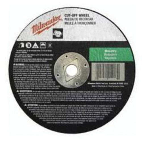 Reinforced Cut-Off Wheels, 7" x 1/8", 5/8" Arbor, Type 1, Silicon Carbide, 8730 RPM Cam Industrial