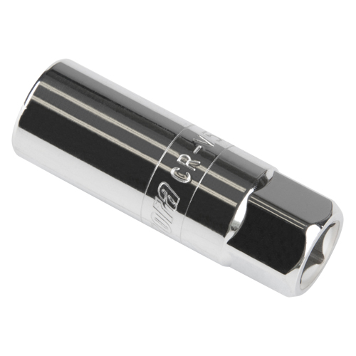 Cl&eacute; &agrave; douille pour bougie d'allumage, Prise 3/8", Douille 5/8", lo 2-9/16" Cam Industrial