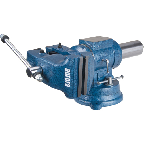 Multi-Purpose Bench Vise, 5" Jaw Width, 3-1/10" Throat Depth Cam Industrial
