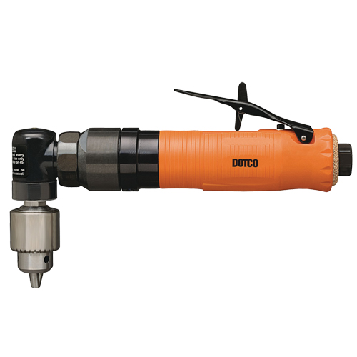 15-14 Series Right Angle Drill, 1/4" Chuck, 1/4" NPT Air Inlet, 1500 No Load RPM Cam Industrial