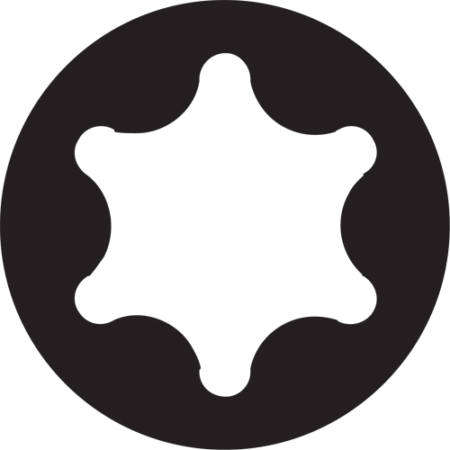 Embout de rechange pour tournevis multi embouts Sixpac Plus, Torx, 30, Prise 1/4" Cam Industrial