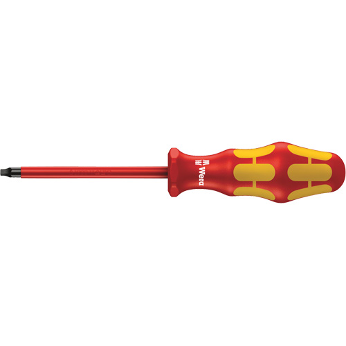 Tournevis carr&eacute; isol&eacute; 160 iS VDE, Tige de #2, Ronde, 12" lo, Prise en Plastique Cam Industrial