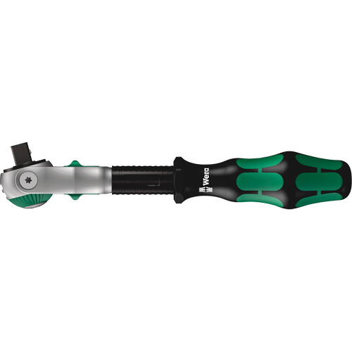 Zyklop Speed Ratchet with Sleeve & 5 Positions Head, 3/8" Drive, Ergonomic Handle Cam Industrial