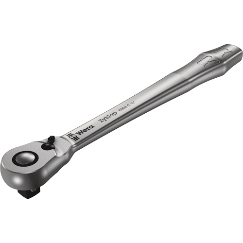 Zyklop Metal 1/2 Ratchet with Switch Lever , 1/2" Drive, Plain Handle Cam Industrial