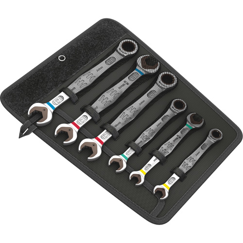 Joker Wrench Set, Combination, 6 Pieces, Metric Cam Industrial