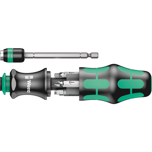 Tournevis Multi 26 Kraftform Kompakt, 7-11/16" lo, Prise Plastique Cam Industrial