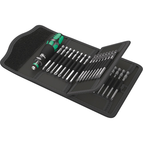 Jeu de tournevis Multi 62 Kraftform Kompakt 33 mcx, 6-5/16" lo, Prise Plastique Cam Industrial