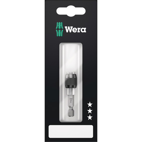 Universal Quick-Release Bitholder , 1/4" Drive Size, 2-1/16" L Cam Industrial