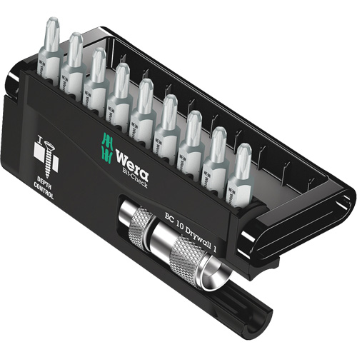 10-Piece Bit Check for Drywall Screws Cam Industrial