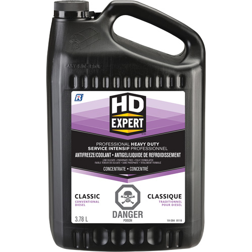 Antigel/liquide de refroidissement concentr&eacute; de s&eacute;rie lourde pour moteur diesel Turbo Power, 3,78 L, Gallon Cam Industrial