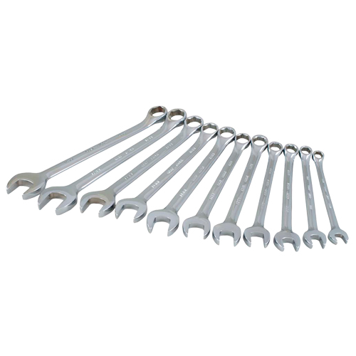 Wrench Set, Combination, 11 Pieces, Metric Cam Industrial