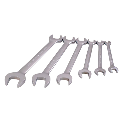 Wrench Set, Open-Ended, 6 Pieces, Metric Cam Industrial
