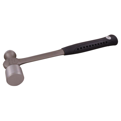 Ball Pein Hammer with Forged Handle, 12 oz./8 oz. Head Weight, Plain Face Cam Industrial