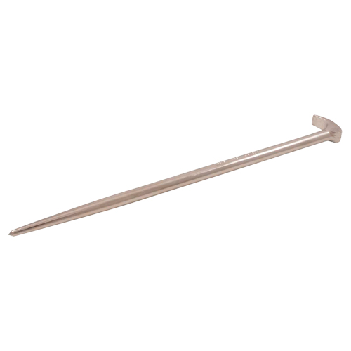 Rolling Head Pry Bar, 1-1/2" W x 11" L Cam Industrial