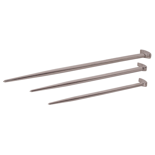 Rolling Head Pry Bar Set, 3 Pcs. Cam Industrial