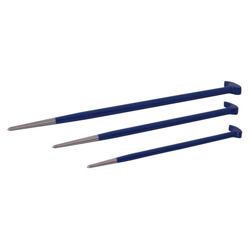 Rolling Head Pry Bar Set, 3 Pcs. Cam Industrial